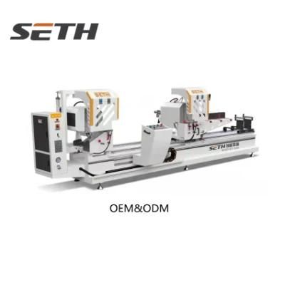China Digital Display Aluminum CNC Double Head Mitre Saw / Windows and Door Making Machine Double Head Mitre Saw Aluminum Cutting Saw