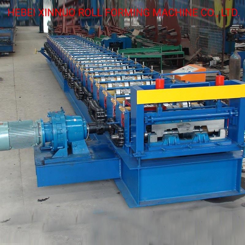 Automatic Aluminum Plate 688 Floor Decking Panel Roll Forming Machine