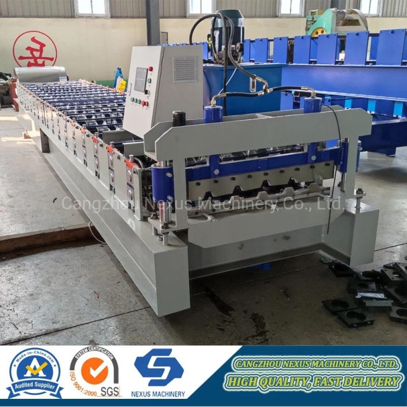 PPGI Steel Ibr Roofing Sheet Making Machine Nexus Chromadek Roof Sheeting Roll Forming Machinery