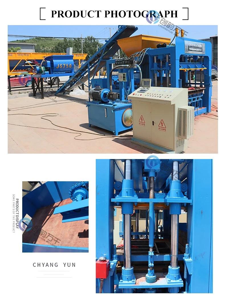 Qt 12-15 Hydraulic Form Interlocking Brick Machine