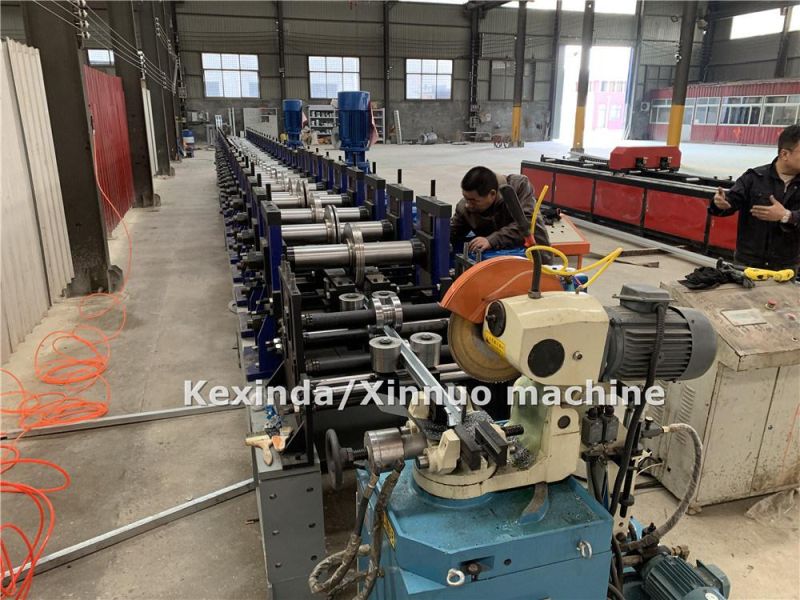 Galvanized Steel Sheet Metal Solar Strut C Channel Roll Forming Machine