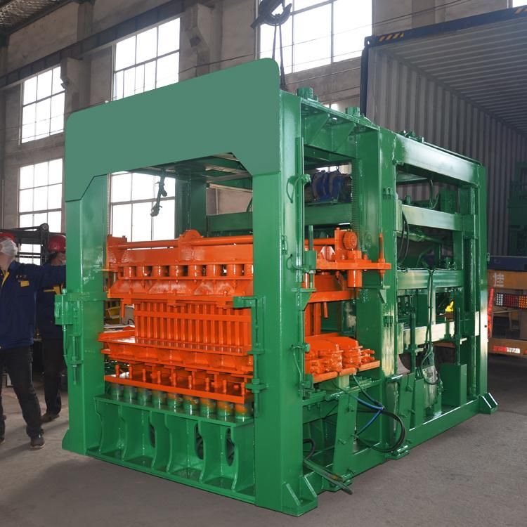 Qt10-15 Automatic Concrete Block Molding Machine in Jamaica
