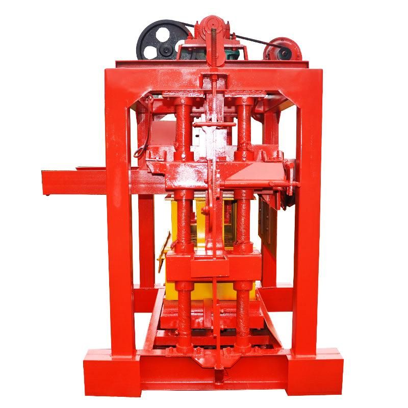 Qtj4-40 Semi Automatic Fly Ash Brick Machinery Price Brick Molding Machine