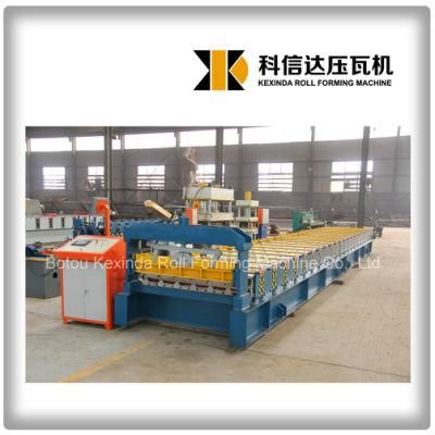 Kexinda 1000 Roof Panel Cold Roll Forming Machine