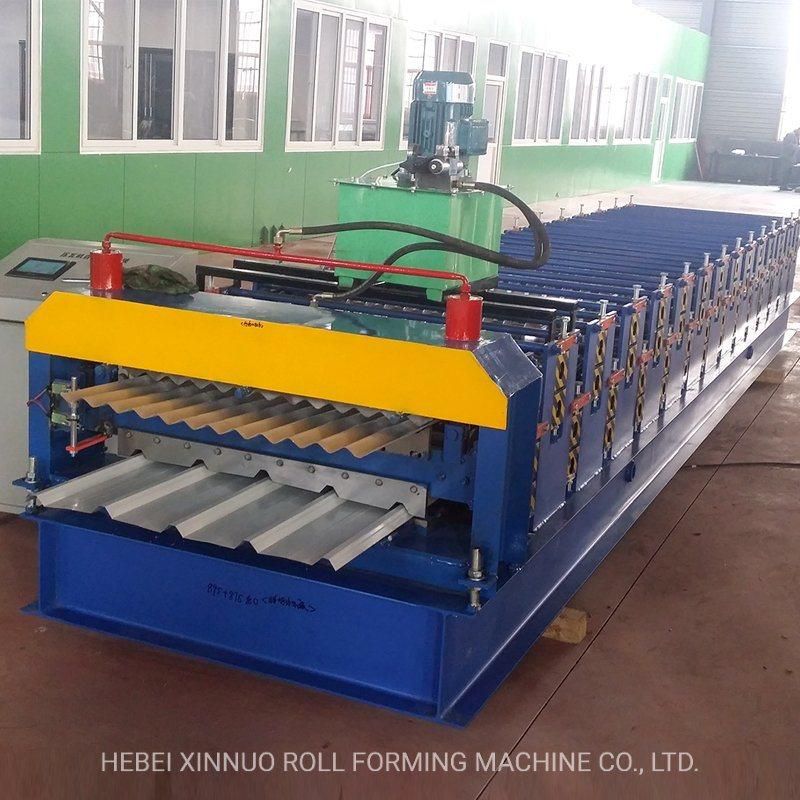 Double Layer Roll Forming Machine Roof Panel Curving Steel Sheet Profile Machine