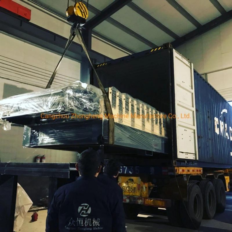 Three Layers Roll Panel Cold Roll Forming Machine for G550 Steel