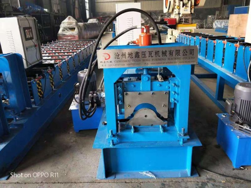 New Custom Ridge Top Cap Cold Roll Forming Making Machine Production Line for Roofing Sheet