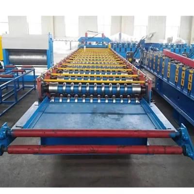 Metal Roofing Galvanized Sheet Making Color Zinc Aluminum Steel Corrugated Iron Roll Forming Machine