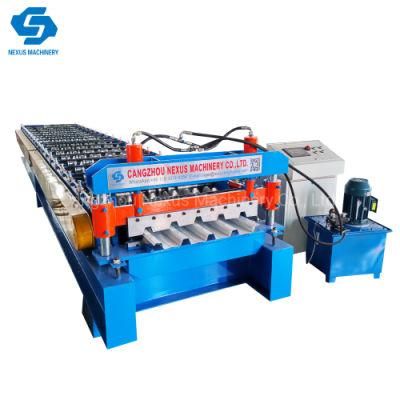 Color Steel Chromadek Ibr Roof Sheets Machine Metal Roofing Sheet Roll Forming Machinery to Zimbabwe