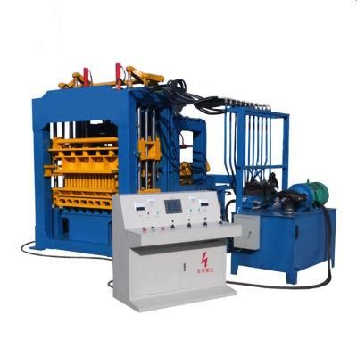 Qt 8-15 Auto Hollow Cement Interlocking Brick Block Making Machine Full Automatic with Best Price