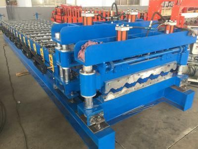 Colored Steel Used Metal Color Iron Sheet Seam Shape Glazed Roof Tile Steel Roll Forming Machine