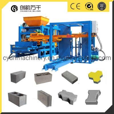 Qt6-15 Full Automatic Concrete Block Machine for Hollow Solid Paver Kerb Stone Blocks Manufacturer