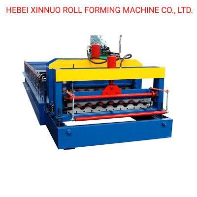 Steel Profile Roof Wall Panel Metal Roll Former Aluminium Glazed Tile Roll Forming Machine