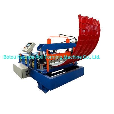 Curving Roof Tiles Making Roll Forming Machine for Roof China