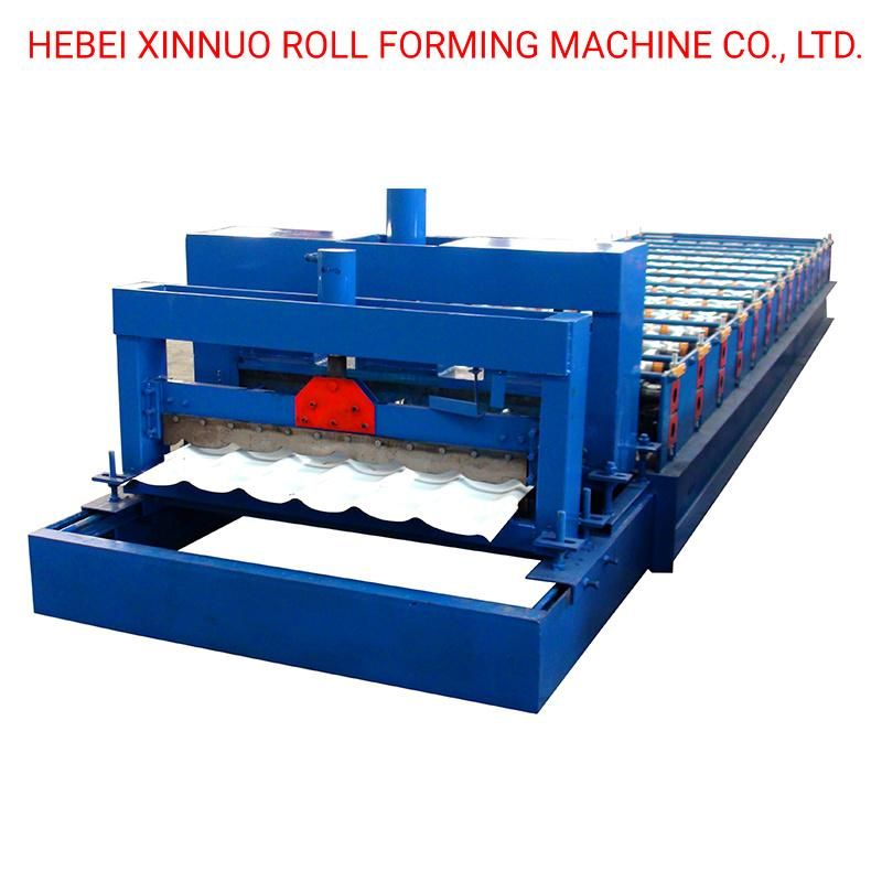 1000 Metal Glazed Tile Roll Forming Machine