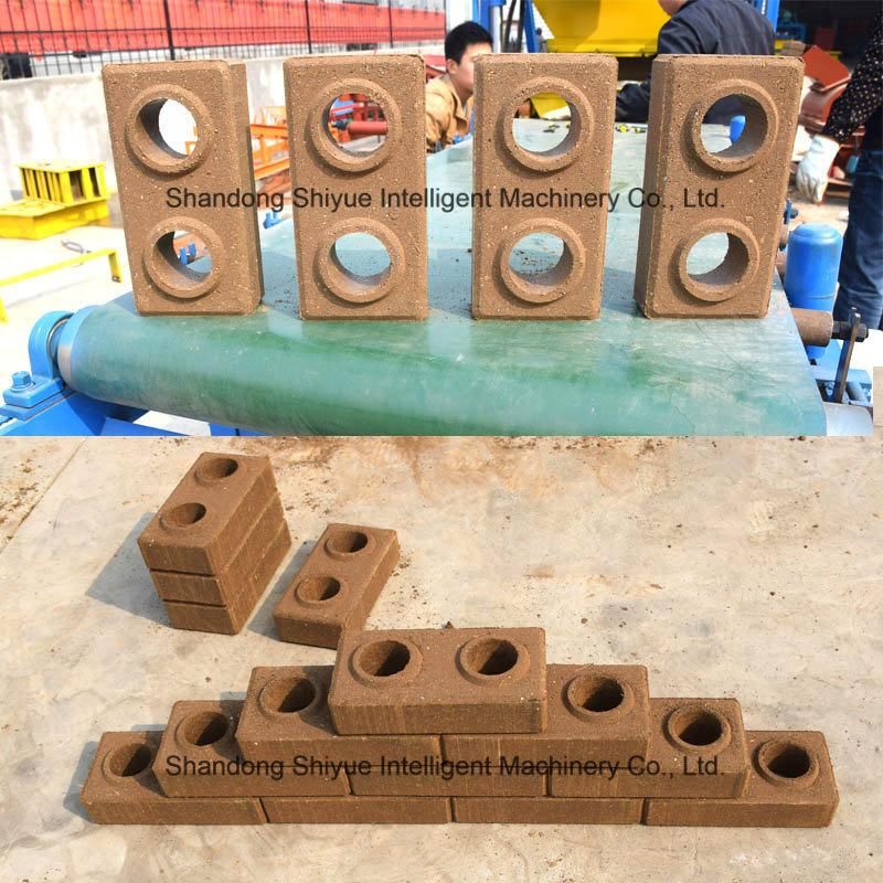 Ly4-10 High Productivity Interlocking Clay Block Making Machine