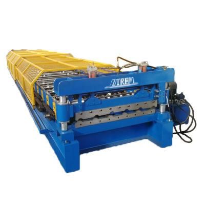 Steel Metal Trapezoid Sheet Roll Forming Machine