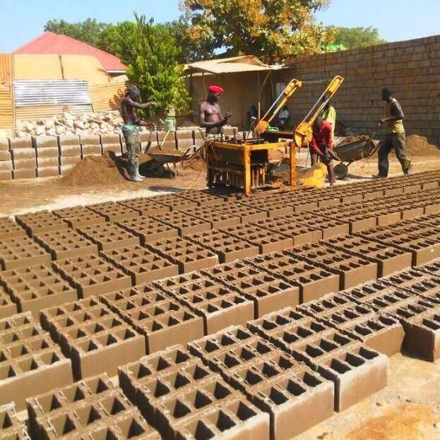 Portable Concrete Cement Blocks Machinery in Congo