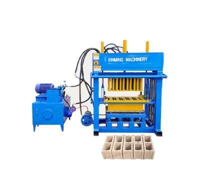 Qt4-30 Diesel Engine Concrete Block Making Machine, Color Paver Paving Interlock Brick Machine for Sale