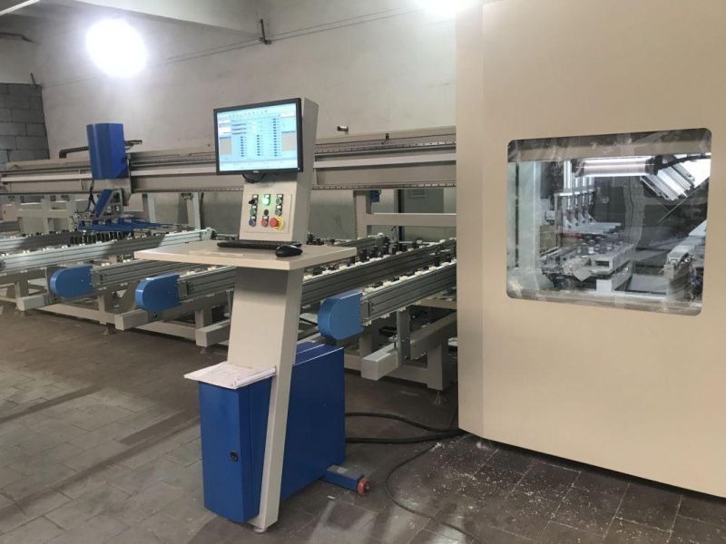 CNC Automatic UPVC Profile Cutting Machine