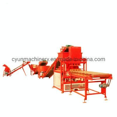 Cy4-10 Full Automatic Clay Interlocking Brick Paver Block Making Machine Price